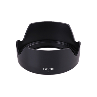 LRUUSI 63C遮光罩850D800D200D R50V R8 18-55STM单反镜头RF24-50