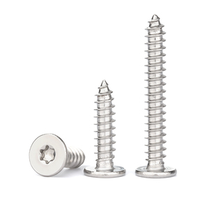 304不锈钢大平头梅花自攻螺丝钉薄头星型CA尖尾木螺丝钉M2M3M4M5