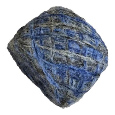 油画复古风单股细毛线马海毛