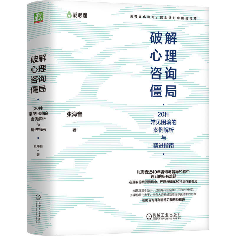 官网正版 破解心理咨询僵局 20种常见困境的案例解析与精进指南   张海音 心理咨询 心理咨询师 施琪嘉 张天布 曾奇峰 张沛超 督导