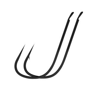 白袖鱼钩箭琴海罗非钩散装鱼钩平打有倒刺无刺白条鲫鱼刀罗非袖钩