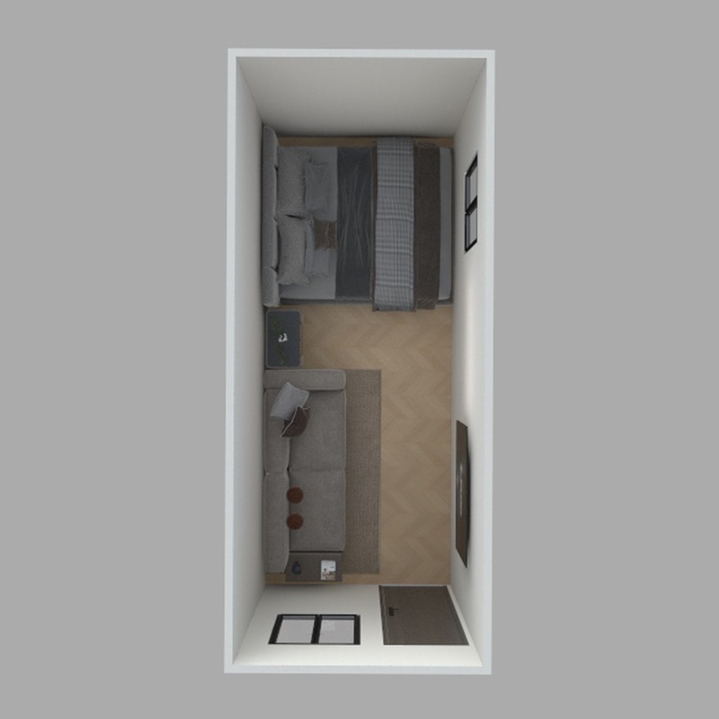 模块化房屋集成房屋集装箱组合可布局移动设计自由房拼接别墅