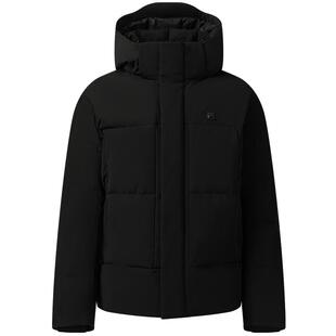 斐乐防水鹅绒丨FILA男士鹅绒羽绒服26冬季新款可拆卸帽保暖外套