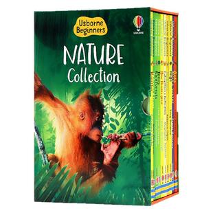 Usborne Beginners Nature 尤斯伯恩初学者系列 自然10册盒装套装 英文原版 少儿科普读物 罗汉普顿大学推荐
