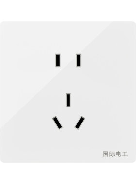 国际电工86型暗装开关插座面板