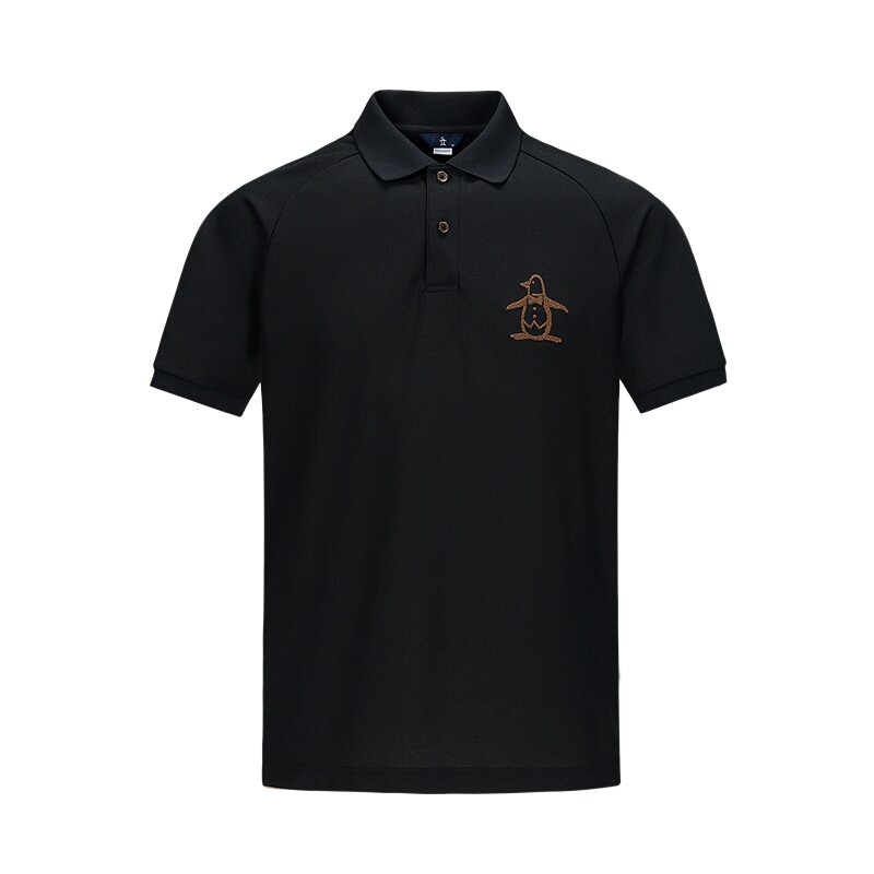 【刺绣logo】Munsingwear万星威高尔夫男士翻领舒适短袖POLO衫T恤