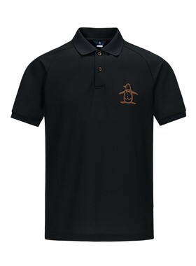 【刺绣logo】Munsingwear万星威高尔夫男士翻领舒适短袖POLO衫T恤