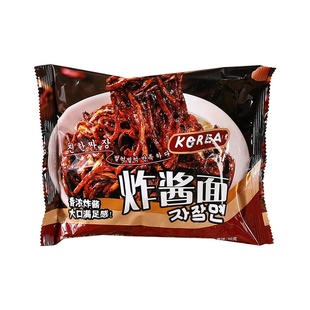 同碗面炸酱面韩式国火鸡面方便面泡面干拌杂速食食品早餐整箱袋装
