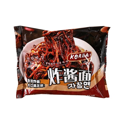 同碗面炸酱面韩式国火鸡面方便面泡面干拌杂速食食品早餐整箱袋装