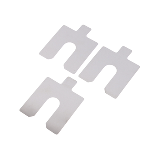 U型调整垫片304不锈钢间隙片超薄平垫圈调整插片垫片加工定制切割