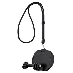 KFCONCEPT卓尔挂脖支架适用大疆Action5Pro/4 影石Insta360AcePro2磁吸支架Gopro13胸前吸盘固定第一视角配件