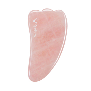 Brainbow天然玉石粉晶刮痧板以油养肤美容按摩提拉专用刮脸部颈部