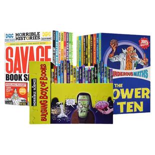 可怕的科学 Horrible Science 糟糕的科学英文原版小说 20册盒装 中小学生课外英语科普百科故事读物 可怕的历史同系列