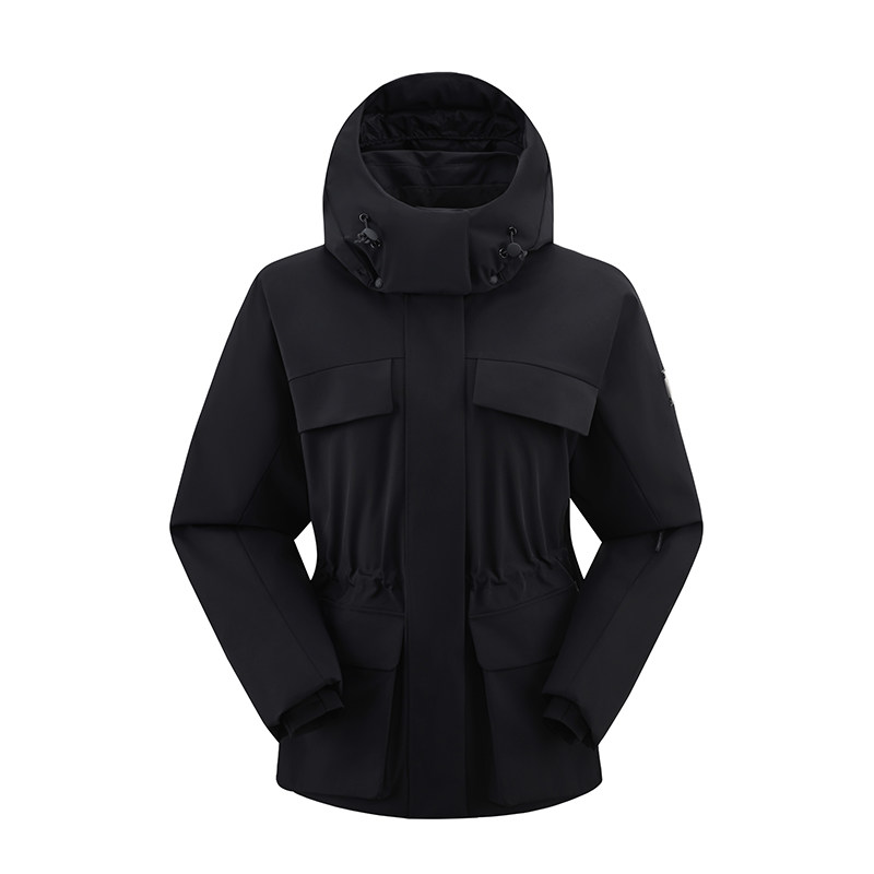 天石鹅铠甲700蓬鹅绒羽绒派克服