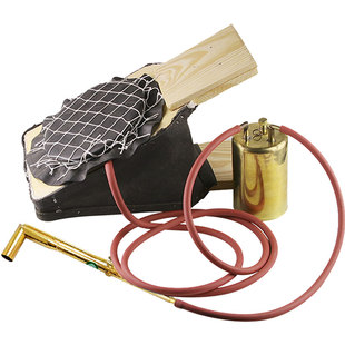 大号木风球喷火枪皮老虎脚踏风黄金融化熔金提炼焊接火吹打金工具