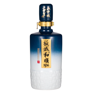 整箱装 板城和顺1956 39度450ml*4瓶 板城烧锅酒 浓香型纯粮食酒