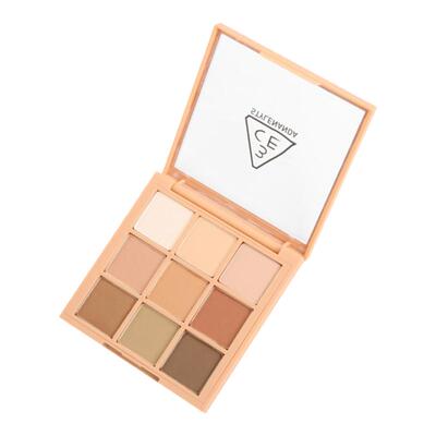 3ce透明壳九色眼影盘九宫格