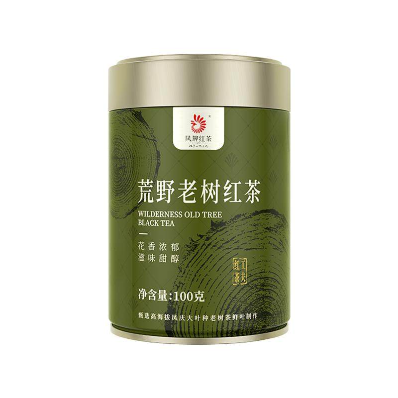 凤牌红茶荒野老树甜醇滇红100g