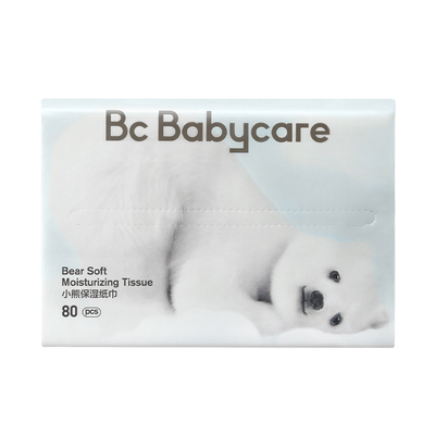 babycare熊柔保湿纸巾柔抽纸80抽