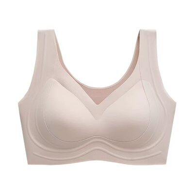 正版无痕内衣女大胸显小胸聚拢薄款调整型收副乳防下垂运动文胸罩