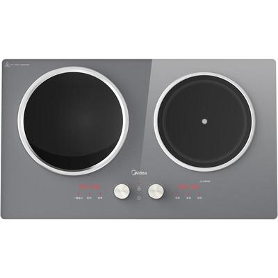 美的嵌入式双灶电磁炉