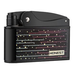 【战壕旗舰店】海鹰复古煤油打火机彩印个性按压式老式打火机创意