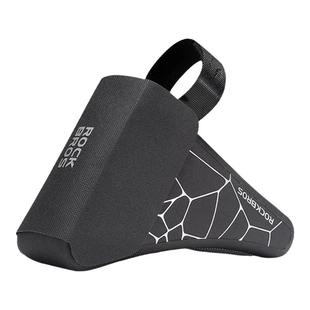 洛克兄弟自行车三角包小布折叠车横梁挂包防水收纳工具包骑行装备