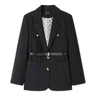 太平鸟女装年春季款斯文西装A1BAE1428