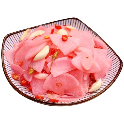 泡椒酸辣萝卜脆萝卜下饭菜泡萝卜即食菜山东特产批发樱花香辣袋装