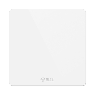 公牛空白面板插座遮挡盖假开关堵洞装修装饰盖86型墙壁线合盖板