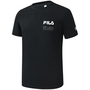 FILA 斐乐男子短袖T恤夏季新款透气运动跑步健身服休闲上衣半袖男