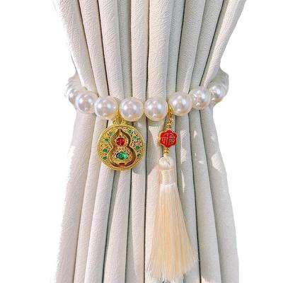 法式郁金香窗帘绑带白纱帘绑绳