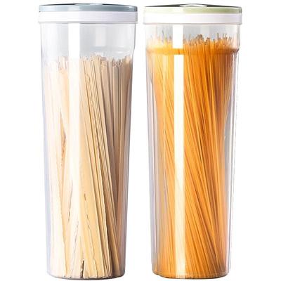 面条收纳盒杂粮挂面储存罐厨房装意面条的盒子食品级密封罐收纳筒