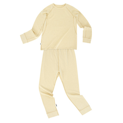 安睡衣羊毛天丝混纺家居服套装