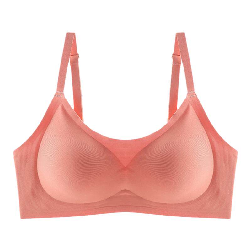 果冻条乳胶内衣聚拢无钢圈文胸