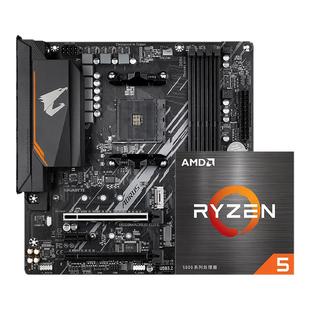 AMD锐龙5500/5600X/5600GT/5700X/5700G搭技嘉B550M小雕板U套装