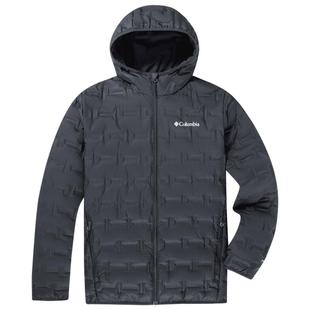 哥伦比亚男女无缝热压银点拒水650蓬鸭绒保暖羽绒服WE6610