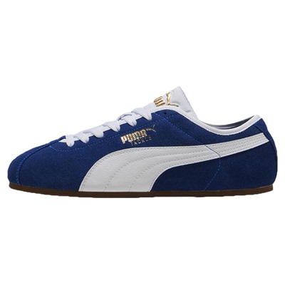 彪马Tackle复古金标撞色圆头薄底舒适柔软情侣低帮休闲鞋男女同款