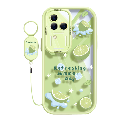 适用vivos18手机壳女款s17pro保护套vivo s16e全包防摔s15/s12/s10硅胶透明软s10e外壳涂鸦s9水果s7夏日新款