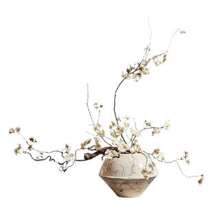 海虹雅林假花仿真花摆设高级感逼真客厅新中式装饰摆件餐桌精致花