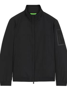 【防泼水】BOSS博斯男26冬新款摇粒绒内衬夹棉飞行员夹克棉服外套