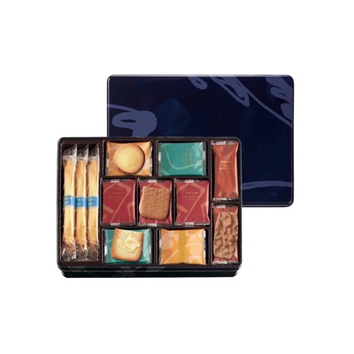 日本YOKUMOKU手工黄油巧克力雪茄蛋卷饼干礼盒办公室休闲进口零食