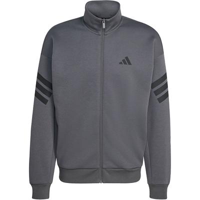 滔搏丨adidas阿迪达斯男子三条纹立领运动休闲夹克外套KD5235