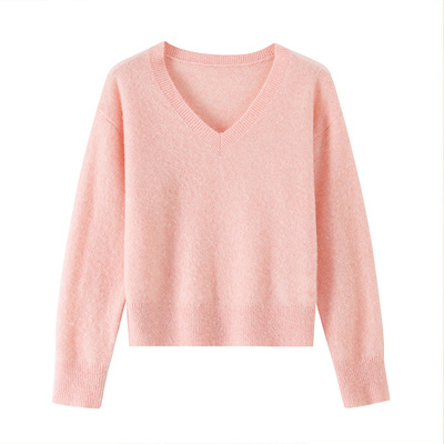 BANANACICI慵懒长袖毛衣针织衫