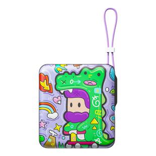 【3C认证】OGBRO10000毫安充电宝自带线小巧迷你卡通大容量便携适用华为22.5W苹果iPhone16promax携移动电源