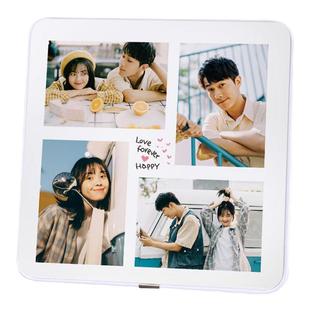 四九宫格相框定制做水晶摆台洗照片制作多张组合创意相片挂墙6寸