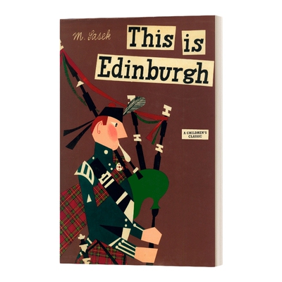 英文原版 精装 This Is Edinburgh 这就是爱丁堡 米先生的世界旅游绘本 精装 青少年人文艺术绘本图画书 英文版 进口英语原版书籍