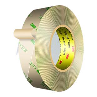 3M9473PC强力透明超薄双面胶高粘度防水耐高温车家用墙面固定粘胶