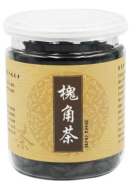 国槐九蒸九晒槐角茶罐装正品