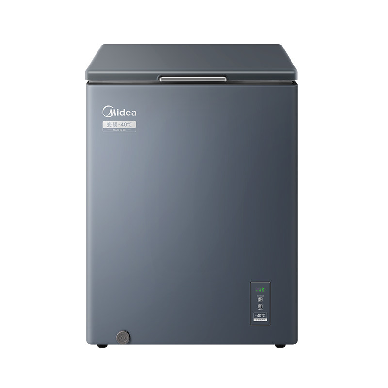 美的小钢炮冰柜2代变频100/200/300L家用小型-40超低温商用冷冻柜